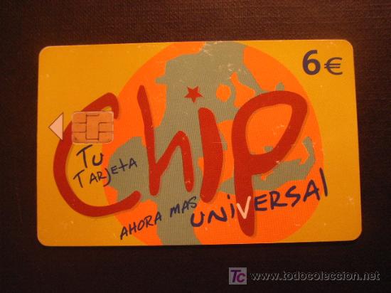 Tarjetas telef&oacute;nicas de colecci&oacute;n: ESPA&Ntilde;A. TARJETA USADA . CHIP - Foto 1