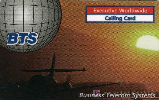 Carte telefoniche di collezione: TARJETA TELEFONICA BUSINESS TELECOM SYSTEMS. USADA
