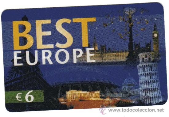 Tarjetas telef&oacute;nicas de colecci&oacute;n: BEST EUROPE 6 &euro; - Foto 1