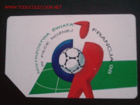 Cartes T&eacute;l&eacute;phoniques de collection: POLONIA. CAMPEONATO DEL MUNDO DE FUTBOL 1998