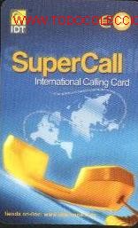 Tarjetas telef&oacute;nicas de colecci&oacute;n: tarjeta telef&oacute;nica-SUPERCALLING - Foto 1