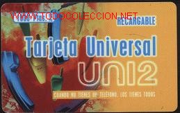Tarjetas telef&oacute;nicas de colecci&oacute;n: 1 tarjeta telef&oacute;nica - Foto 1