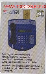 Tarjetas telef&oacute;nicas de colecci&oacute;n: tarjeta telef&oacute;nica  - - Foto 1