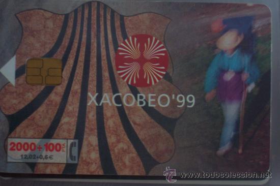 Tarjetas telef&oacute;nicas de colecci&oacute;n: TARJETA TELEFONICA-xacobeo 99