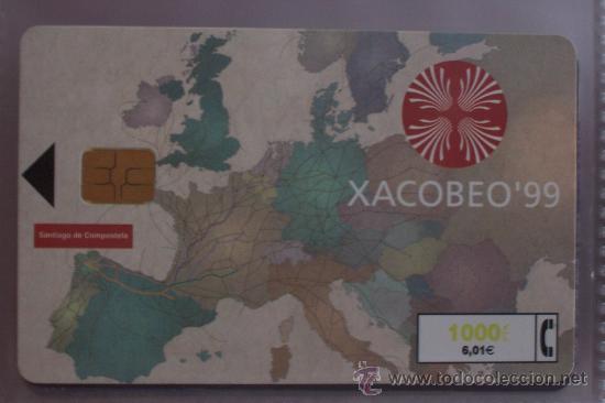 Sammlung von Telefonkarten: TARJETA TELEFONICA-xacobeo 99