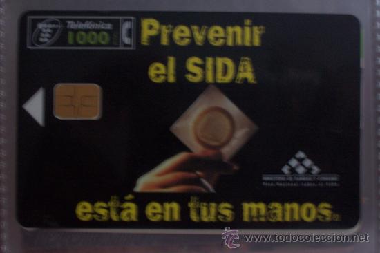 Tarjetas telef&oacute;nicas de colecci&oacute;n: TARJETA TELEFONICA-sida - Foto 1