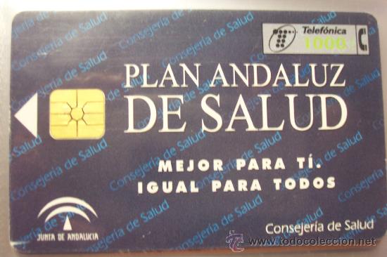 Sammlung von Telefonkarten: TARJETA TELEFONICA-plan andaluz de salud