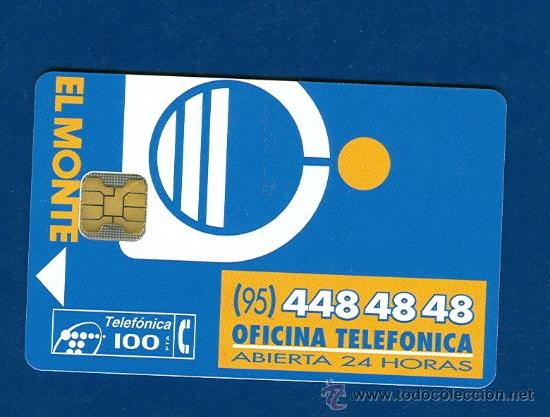 Tarjetas telef&oacute;nicas de colecci&oacute;n: TARJETA TELEFONICA EL MONTE. - Foto 1
