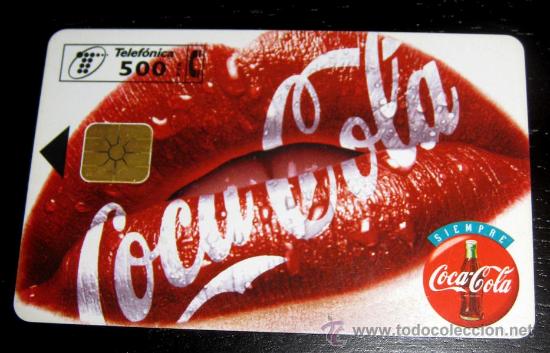 Tarjetas telef&oacute;nicas de colecci&oacute;n: TARJETA TELEFONICA COCA COLA - 500 PESETAS