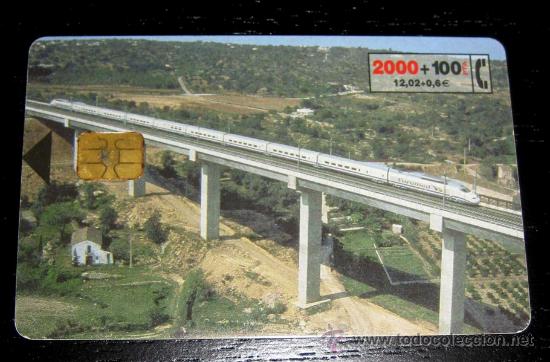 Tarjetas telef&oacute;nicas de colecci&oacute;n: TARJETA TELEFONICA TREN