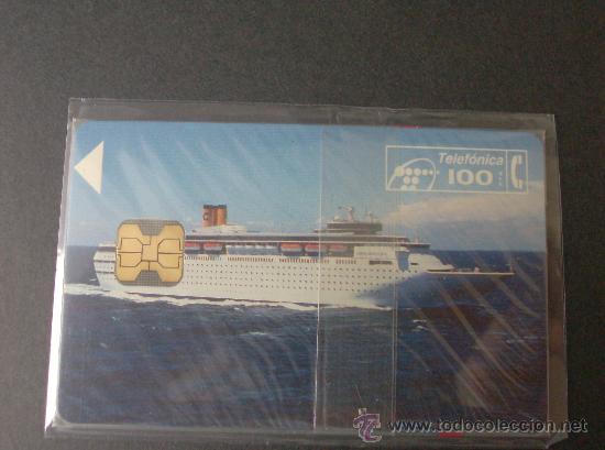 Collection telephone cards: TARJETA TELEFONO NUEVA  ESPA&Ntilde;A EMISION PRIVADA COSTA CRUCEROS P-047 MARCOBAL 01/94
