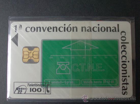 Collection telephone cards: TARJETA TELEFONO NUEVA ESPA&Ntilde;A EMISION PRIVADA CONVENCION NACIONAL COLECCIONISTAS P-063 MARCOBAL07/94
