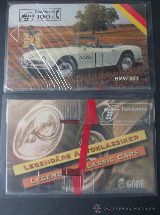 Collection telephone cards: TARJETA TELEFONO NUEVA  ESPA&Ntilde;A EMISION PRIVADA BMW 507 P-066  04/92