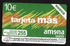 Tarjetas telef&oacute;nicas de colecci&oacute;n: tarjeta telef&oacute;nica AMENA