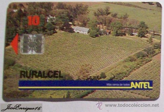 Carte telefoniche di collezione: URUGUAY - TARJETA TELEFONO - PHONE CARD - ANTEL  TC  6a   RURANCEL