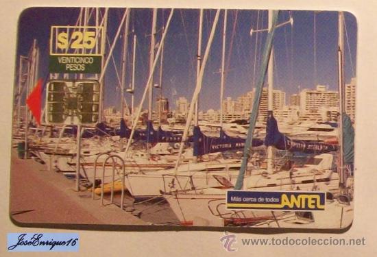 Cartes T&eacute;l&eacute;phoniques de collection: URUGUAY - TARJETA TELEFONO - PHONE CARD - ANTEL  TC  28a - PUERTO PUNTA DEL ESTE