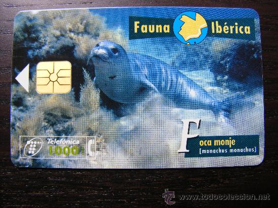 Cartes T&eacute;l&eacute;phoniques de collection: TARJETA TELEFONICA, FOCA MONJE
