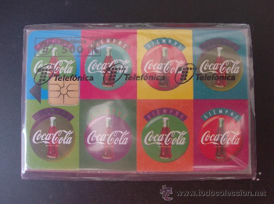 Collection telephone cards: TARJETA NUEVA CON PRCINTO  P-289 COCACOLA  09-97
