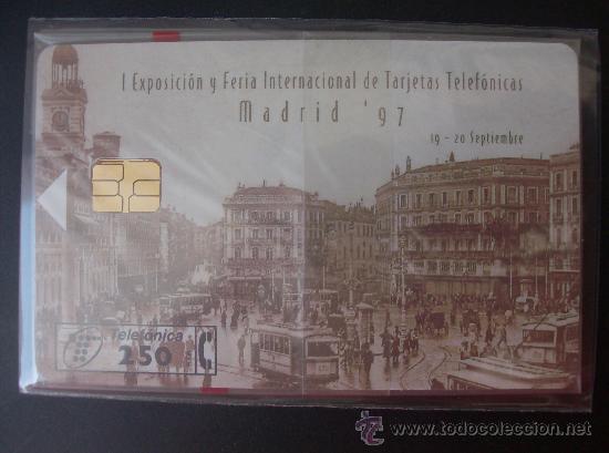 Collection telephone cards: TARJETA  ESPA&Ntilde;A NUEVA CON PRECINTO  P-283  MADRID  09-97