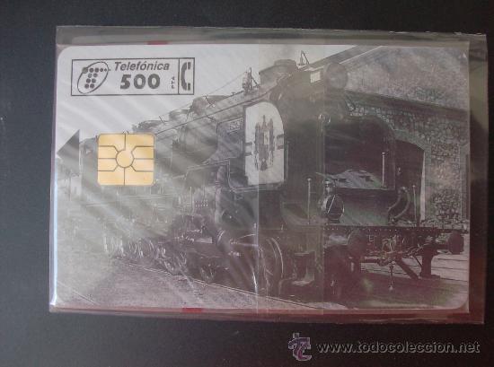 Collection telephone cards: TARJETA  ESPA&Ntilde;A NUEVA CON PRECINTO  P-273  TREN MADEPI  06-97