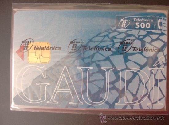 Collection telephone cards: TARJETA  ESPA&Ntilde;A NUEVA CON PRECINTO  P-241  GAUDI   02-97
