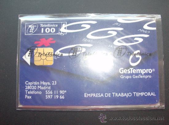 Collection telephone cards: TARJETA  ESPA&Ntilde;A NUEVA CON PRECINTO  P-238  GESTREMPO   01-97