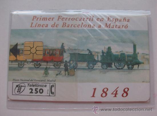 Collection telephone cards: TARJETA  ESPA&Ntilde;A NUEVA CON PRECINTO  P-225  PIONEROS 11-96