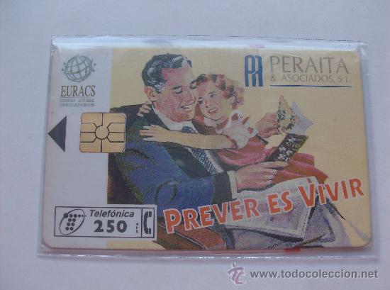 Collection telephone cards: TARJETA  ESPA&Ntilde;A NUEVA CON PRECINTO  P-220  PERAITA 10-96