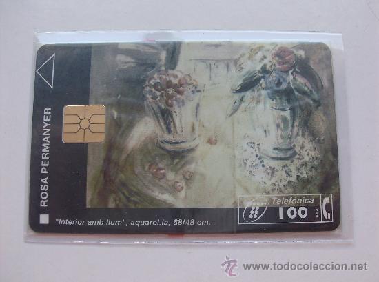 Collection telephone cards: TARJETA  ESPA&Ntilde;A NUEVA CON PRECINTO  P-216/a  COLECCIONE ARTE  09-96