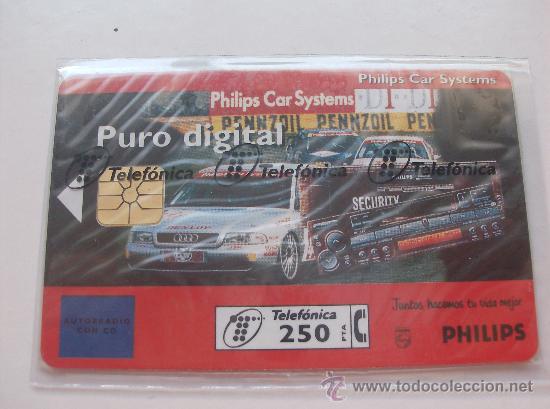Collection telephone cards: TARJETA ESPA&Ntilde;A NUEVA CON PRECINTO P-203  PHILIPS 05-96