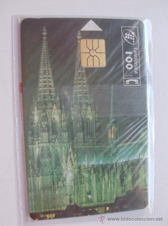 Carte telefoniche di collezione: TARJETA ESPA&Ntilde;A NUEVA CON PRECINTO P-198 CATEDRAL COLONIA 05-96