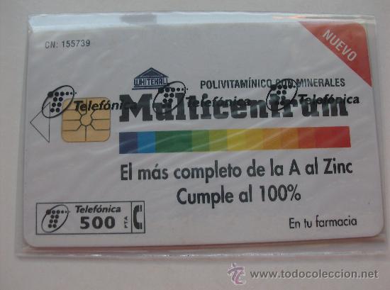 Carte telefoniche di collezione: TARJETA ESPA&Ntilde;A NUEVA CON PRECINTO P-192  MULTICENTRUM 04-96