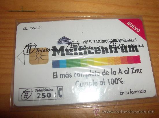 Carte telefoniche di collezione: TARJETA ESPA&Ntilde;A NUEVA CON PRECINTO P-191  MULTICENTRUM 04-96