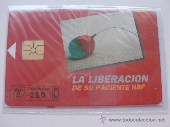 Collection telephone cards: TARJETA ESPA&Ntilde;A NUEVA CON PRECINTO P-184 ABBOTT 03/96