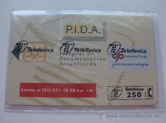 Collection telephone cards: TARJETA ESPA&Ntilde;A NUEVA CON PRECINTO P-179  P.I.D.A  02/96