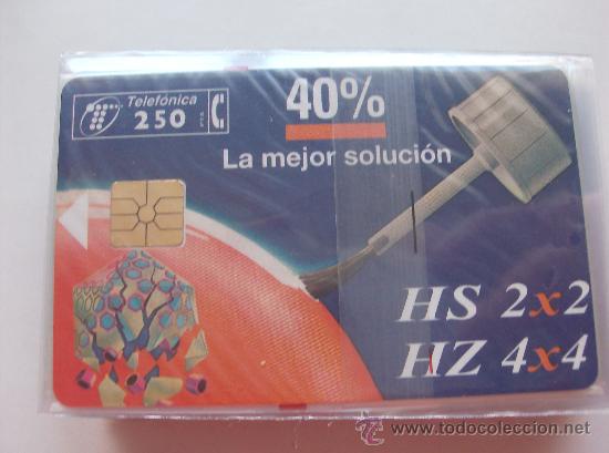 Collection telephone cards: TARJETA ESPA&Ntilde;A NUEVA CON PRECINTO P-178/a  HS 2X2 HZ4X4 .A 02/96