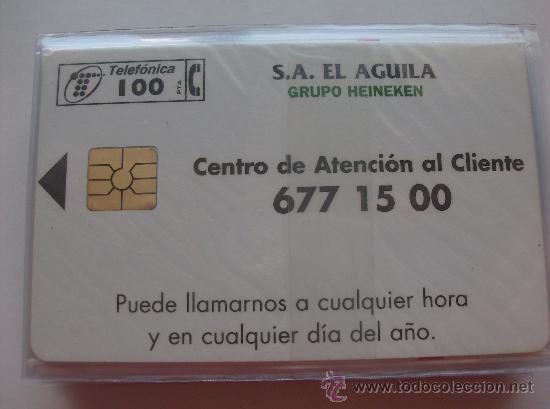 Collection telephone cards: TARJETA ESPA&Ntilde;A NUEVA CON PRECINTO P-172  EL AGUILA 01/96