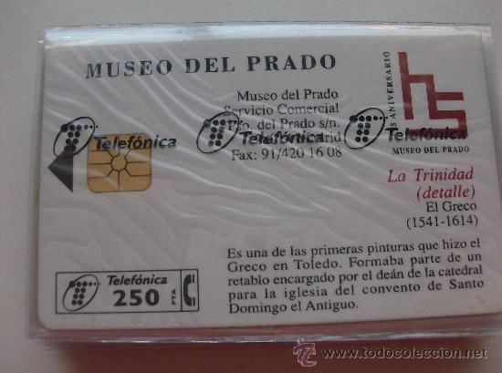 Carte telefoniche di collezione: TARJETA ESPA&Ntilde;A NUEVA CON PRECINTO P-171  MUSEO DEL PRADO 01/96