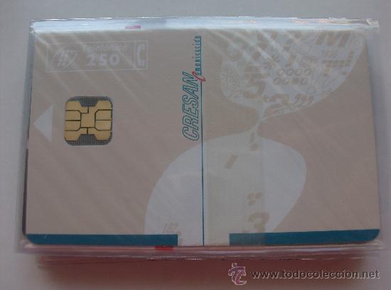 Collection telephone cards: TARJETA ESPA&Ntilde;A NUEVA CON PRECINTO P-189  CRESAN  12/95