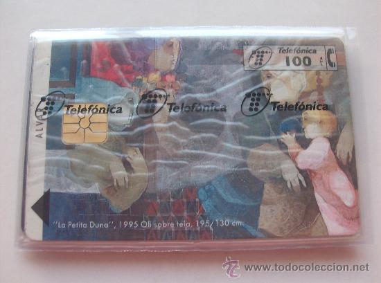 Collection telephone cards: TARJETA ESPA&Ntilde;A NUEVA CON PRECINTO P-162   COLECCIONE ARTE  12/95