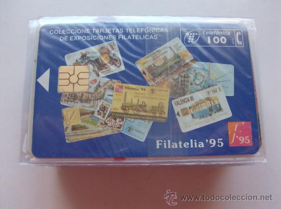 Collection telephone cards: TARJETA ESPA&Ntilde;A NUEVA CON PRECINTO P-156  FILATELIA 95 11/95