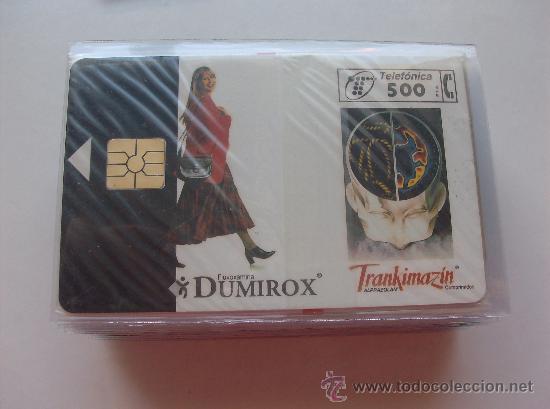 Collection telephone cards: TARJETA ESPA&Ntilde;A NUEVA CON PRECINTO P-152 DUMIROX  10/95