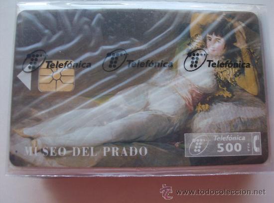 Collection telephone cards: TARJETA ESPA&Ntilde;A NUEVA CON PRECINTO P-147  MUSEO DEL PRADO   09/95
