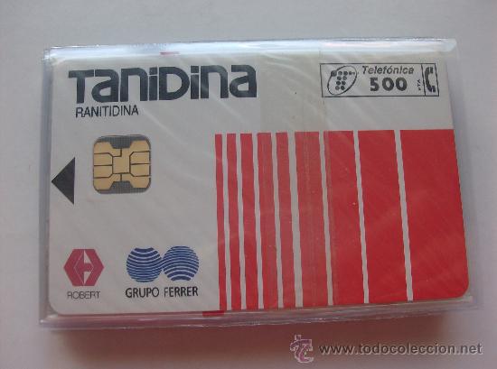 Collection telephone cards: TARJETA ESPA&Ntilde;A NUEVA CON PRECINTO P-137    TANIDINA  06/95