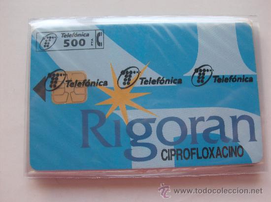 Collection telephone cards: TARJETA ESPA&Ntilde;A NUEVA CON PRECINTO P-1300  RIGORAN 05/95