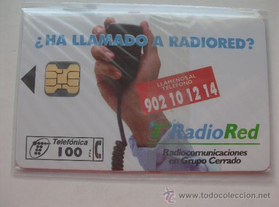 Collection telephone cards: TARJETA ESPA&Ntilde;A NUEVA CON PRECINTO P-126  RADIO RED  05/95