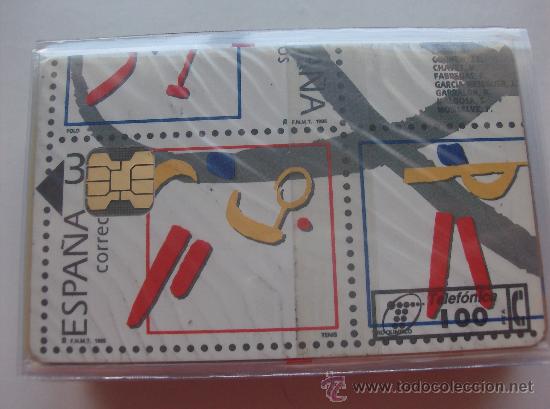 Collection telephone cards: TARJETA ESPA&Ntilde;A NUEVA CON PRECINTO P-123 BARNAFIL  04/95