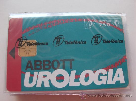 Collection telephone cards: TARJETA ESPA&Ntilde;A NUEVA CON PRECINTO P-119  ABBOTT   03/95
