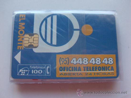 Collection telephone cards: TARJETA ESPA&Ntilde;A NUEVA CON PRECINTO P-106  EL MONTE   12/94