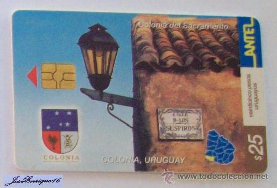 Cart&otilde;es de telefone de cole&ccedil;&atilde;o: TC 237a PARQUE ANCHORENA, COLONIA, URUGUAY. PARK